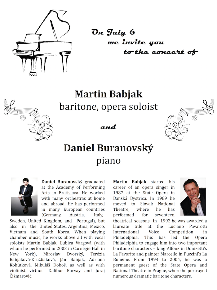 concert program
